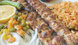 Chicken Kebab Plate - Tucson Halal Resturant