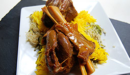 Lamb Shank Plate - Tucson Halal Resturant